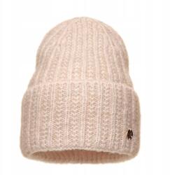 Pawonex Vienna női sapka púderrózsaszín - elegancia csíkokkal és kivágással (2412)