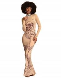 Shein L Hálós Ruha Nyomott Mintával