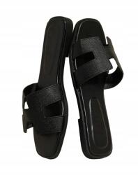 Shein 39-ES Fekete Női Flip-flop Papucs (sx25061888144446114)