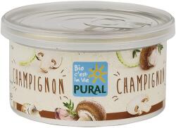 Pural Pate vegetal cu ciuperci champignon, vegan bio 125g
