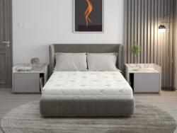 Somnart Saltea cu spuma poliuretanica Confort 4Family Aloe Vera 150x190 Somnart, inaltime 14 cm, husa lavabila si detasabila cu fermoar, fermitate medie (SAL.CF.4FAM.150X190X14.01) Saltea