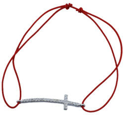 Flippy Bratara cu nod dublu din Argint 925 Cruce cu pietre, 0.8 g (TEO-05773)
