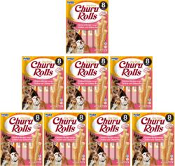 Inaba Foods Churu Rolls pentru câini Pui cu somon 8x(8x12g)