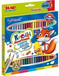 Bambino 24 db-os kétvégű színes ceruza készlet (SIM11KX5485-1)