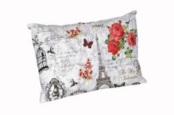 Alcam Romantikus párna, Alcam, steppelt mikroszálas, 50x70 cm, többszínű