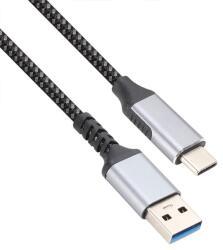 VCOM Кабел Vcom, от USB3.2 A(м) към USB3.2 C(м), 1m, черен, 10Gbps (CU401M 1m)