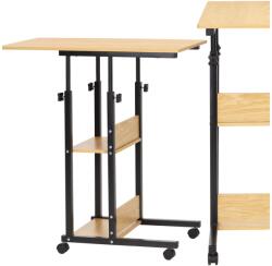 SPRINGOS állítható magasságú mobil Íróasztal 73-85x40x80cm (HF0060)