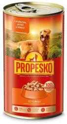 Propesko Dog Konzerv csirkehússal, májjal és sárgarépával szószban 6 x 1240 g