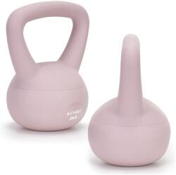ActiGet Kettlebell súlyzó 2kg - Világos rózsaszín (ACT0062)