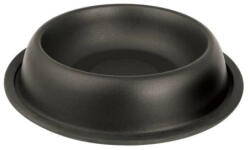 Raintech International gumiperemmel fém etetőtál, fekete, 1, 55l /22cm/ - origopet