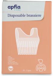 APFIA CARE Sutien de unica folosinta, tip bustiera, marimea M, 3 bucati, Apfia Care