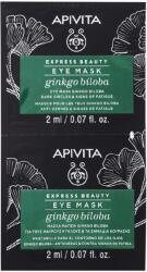APIVITA Masca detoxifianta ochi obositi cu extract de Ginko Biloba, Express, 2*2 ml, Apivita Masca de fata