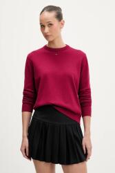 Tommy Hilfiger pamut pulóver - burgundia M - answear - 38 990 Ft