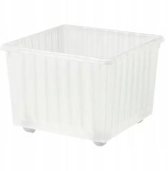 IKEA Kerekes Tároló Doboz Színtelen 39x39x28 cm (300.648.49)