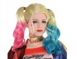 Amscan Harley Quinn paróka Suicide Squad (Öngyilkos Osztag) (9906166)