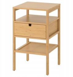 IKEA Nordkisa Szekrény, Komód, Asztal, Bambusz, 40x40 cm (604.476.77)