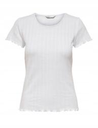 Only Női Póló Fehér 15256154 Méret L (ONLY-15256154 ONLCARLOTTA WHITE)