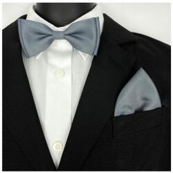  Gyerek csokornyakkendő szürke, fiús 3-12 éves (M1+/3)