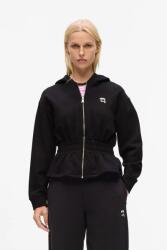 KARL LAGERFELD pamut melegítőfelső - fekete XL - answear - 65 990 Ft