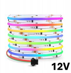 pcblab. io Digitális Led szalag Cob Magic Pixel Wled WS2811 Rgbic 720 LED/m 12V IP20 5m (Taśma LED WS2811 Magic Pixel WLED)