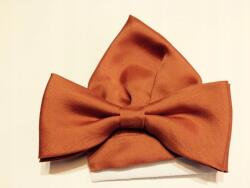 CGM Legyező párnahuzat Elegáns tégla narancs csokornyakkendő (M3/39)