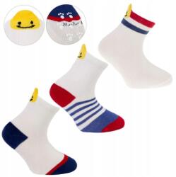 Moraj Csecsemő zokni Abs pamut 3-PAK Lengyel termék (CBB150-011/21-22)