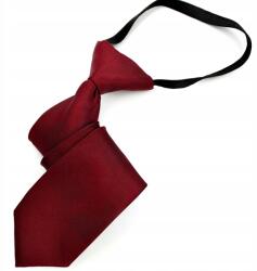 CGM Bordó Gumis Nyakkendő, Egyszínű, Sima (K3/GUMKA/11)