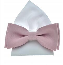 CGM Sötét Púder Rózsaszín Gyerek Csokornyakkendő Zsebkendővel (KOLOR NR 70)