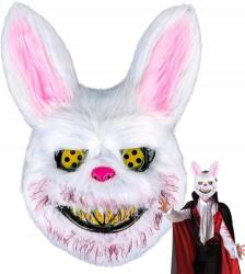  Ijesztő nyúlmaszk Halloweenre - horror maszk felnőtteknek és gyerekeknek (STRASZNA MASKA NA TWARZ HALLOWEEN KRÓLIK)