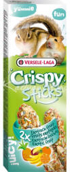 Versele-Laga Crispy Crispy Sticks Hamsters-Squirrels Exotic Fruit 2db rágcsáló magrúd 110g (VL462070)