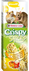 Versele-Laga Crispy Sticks Hamsters-Rats Popcorn&Honey 2db rágcsáló magrúd 100g (VL462067)