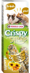 Versele-Laga Crispy Crispy Sticks Gerbils-Mice Sunflower&Honey 2db rágcsáló magrúd 110g (VL462072)