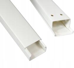 CanaLUX Kábelcsatorna Fehér, Kábelcsatorna Fehér CanaLux 60x40mm 2m (CNL-C-60040)