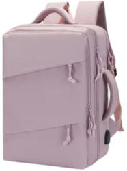 Plazabox Wizzair hátizsák üzleti 40 x 30 x 20 cm laptoptartós vízlepergetős púder (rh-1177-puder)