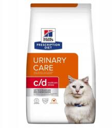 Hill's Prescription Diet Urinary Care Feline c/d Multicare Stress Csirkés