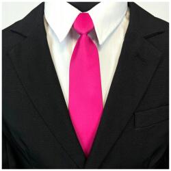  Fukszia amaránt fiú nyakkendő gumis kész nyakkendő (K4/35)