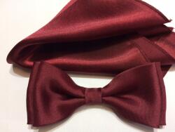 CGM Bordó Csokornyakkendő, Fülbevaló (M/11/POSZETKA)