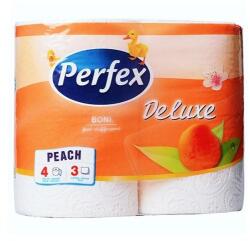 Perfex Toalettpapír PERFEX Deluxe 3 rétegű 4 tekercses barack (HT10458/SKU15418) - fotoland
