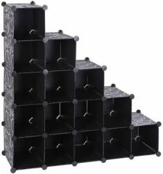 Artenat Cipősszekrény Artenat 113 x 113 x 36 cm fekete (LPC44HV1)