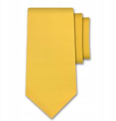 CGM Sárga Nyakkendő Sima Vékony Slim Egyenes Szűk (K1 25)