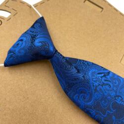 CGM Sötétkék, gumis gyermek nyakkendő (KD18)