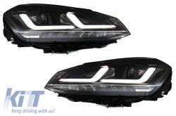 OSRAM Full LED Első lámpák LEDriving Volkswagen Golf 7 VII (2012-2017) fekete (LEDHL103-BK)