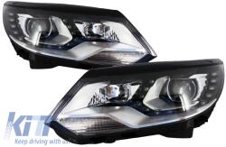 KITT Első lámpák LED DRL VW Volkswagen Tiguan (2012-up) Facelift (HLVWTI)