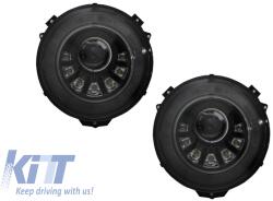 KITT Mercedes W463 G-osztály (2005-2017) Bi-Xenon LED Első lámpák M Square-Look (HLMBW463SQB)