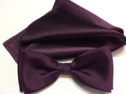 CGM Lila Szilva Csokornyakkendő Zsebkendő (Mucha nr. 6)