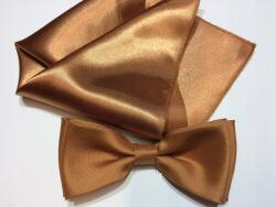 CGM Régi arany-bronz vörös légy párnahuzat-zsebkendő (Mucha)