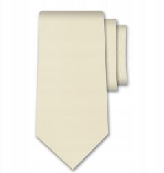CGM Ekrü Krémszínű Nyakkendő Sima Hering Egyszínű Keskeny (K1/5/26)