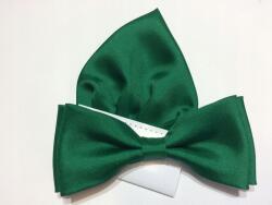 CGM Csokornyakkendő és párnahuzat Elegáns sötét zöld csokornyakkendő (M/PLUS/52)