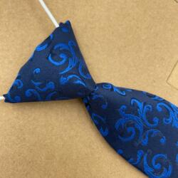 CGM Kék-sötétkék gumis gyerek nyakkendő (KD13)