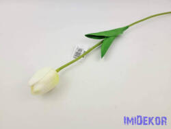  Tulipán szálas gumi 48 cm - Fehér